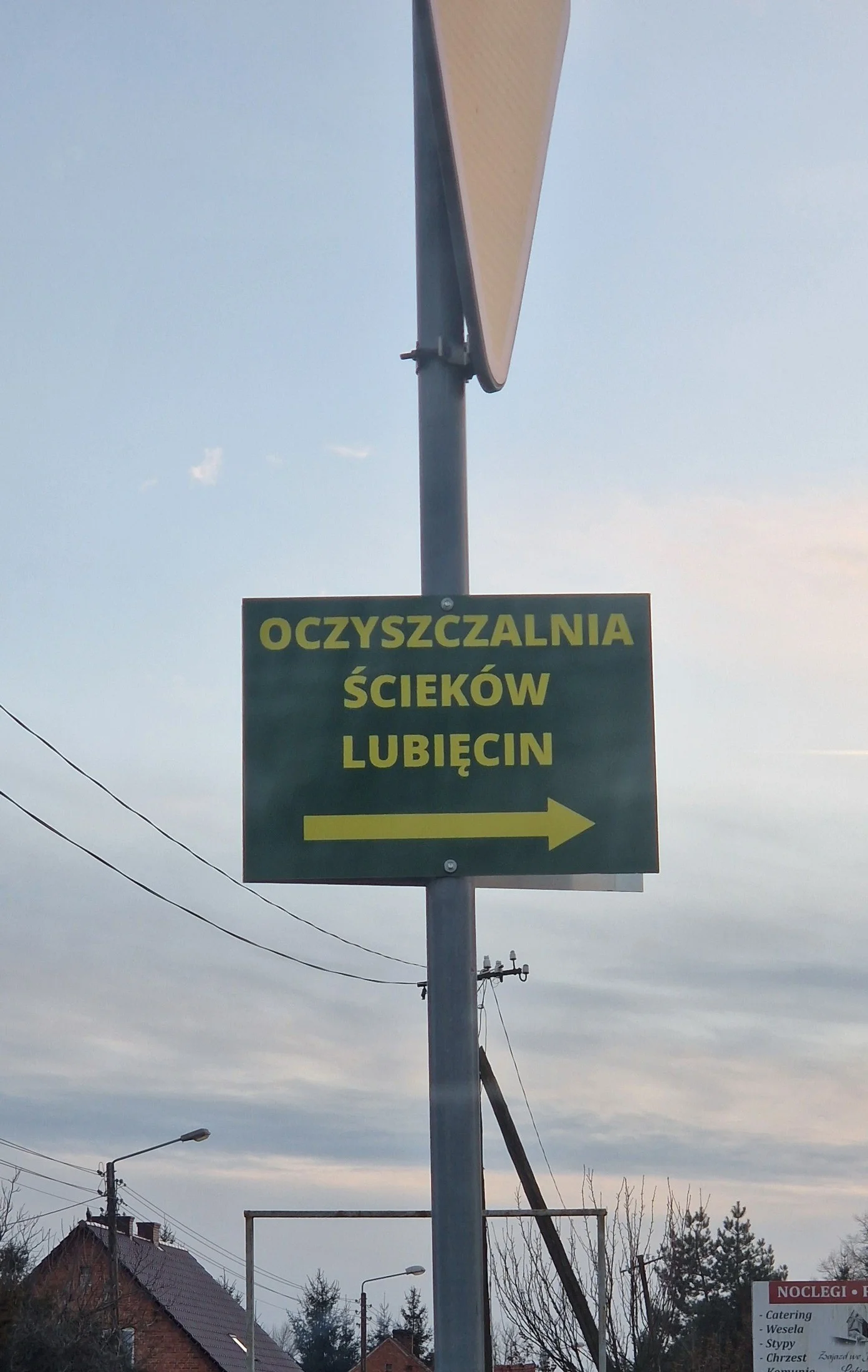 Dojazd - oczyszczalnia